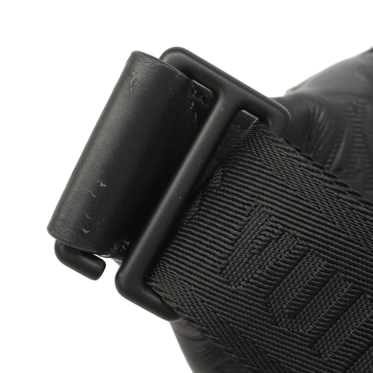 【6he4535】ルイヴィトン ウエストバッグ モノグラム・シャドウ ラッシュバムバッグ M47058 ブラック【中古】メンズ