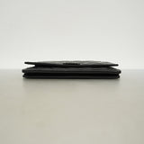【6he4547-k】シャネル ショルダーウォレット ボーイシャネル チェーンショルダー ラムスキン ブラック シルバー金具【中古】レディース