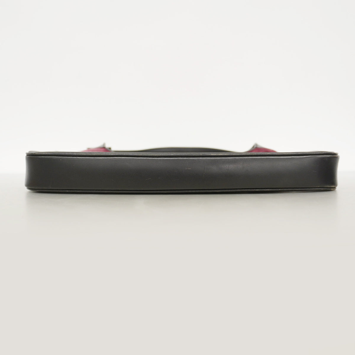 【6he4551-k】グッチ ショルダーバッグ ジャッキー 001 3306 ベロア ピンク ブラック シルバー金具【中古】レディース