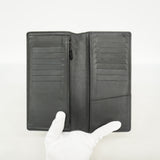 【6he4558-k】ルイヴィトン 長財布 モノグラム・シャドウ ポルトフォイユブラザ M62900 ブラック【中古】メンズ
