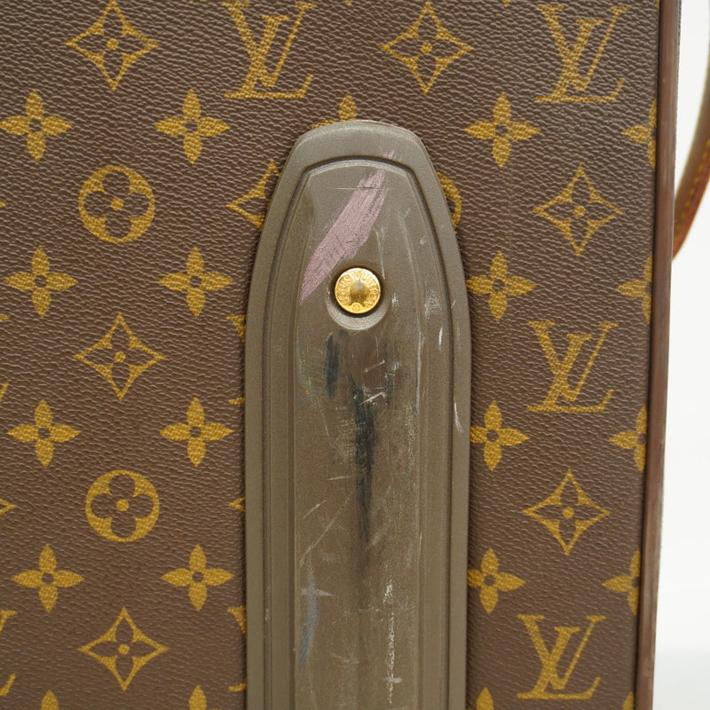 【6he4570】ルイヴィトン キャリーバッグ モノグラム ぺガス55 M23294 ブラウン【中古】メンズ レディース ユニセックス