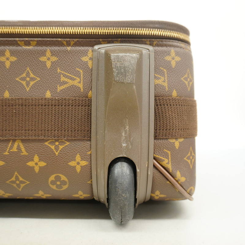 【6he4570】ルイヴィトン キャリーバッグ モノグラム ぺガス55 M23294 ブラウン【中古】メンズ レディース ユニセックス