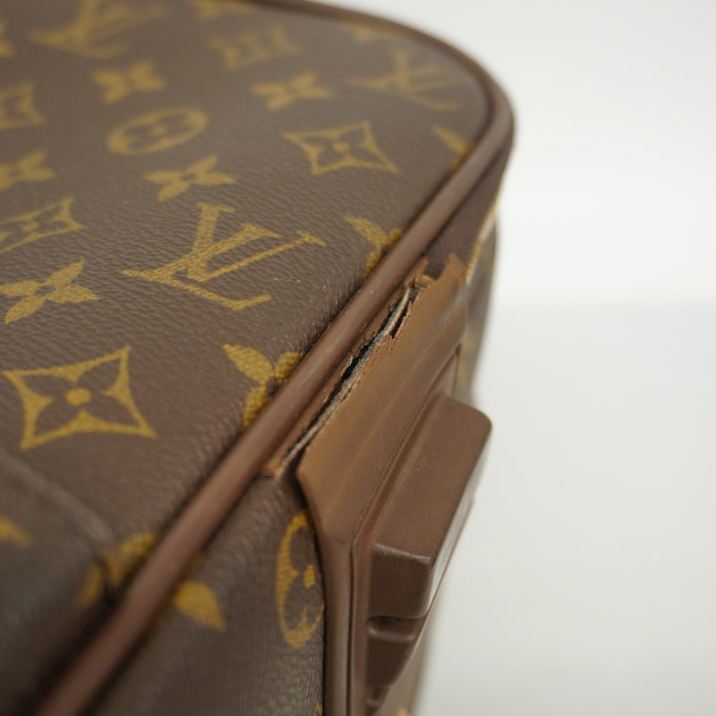 【6he4570】ルイヴィトン キャリーバッグ モノグラム ぺガス55 M23294 ブラウン【中古】メンズ レディース ユニセックス