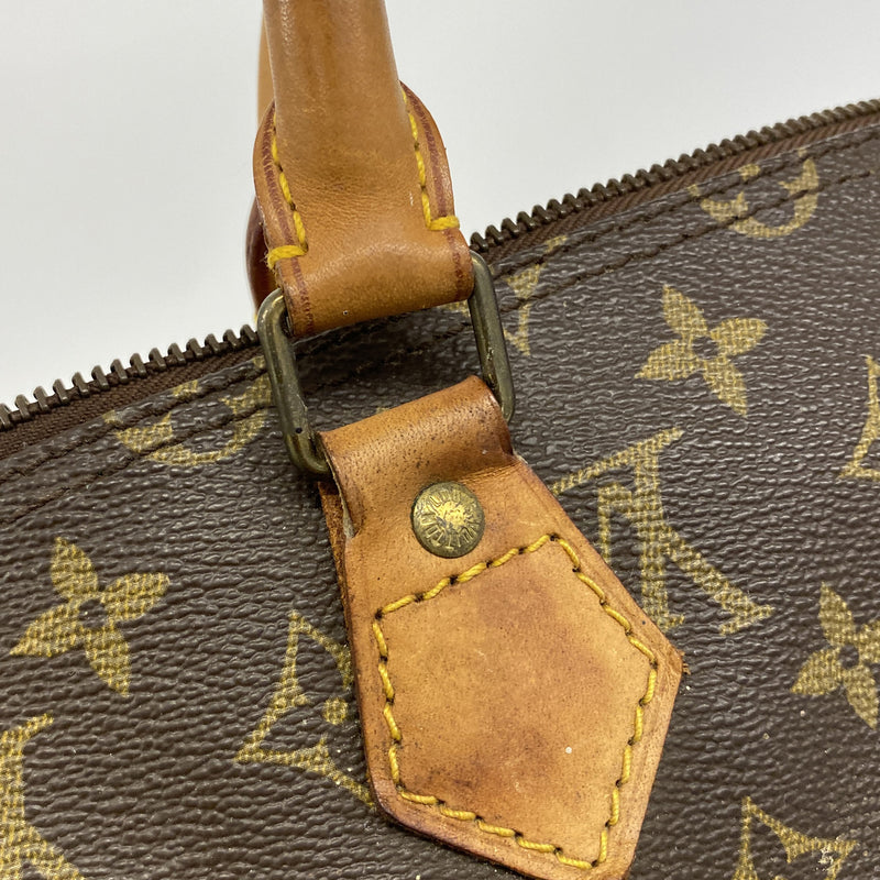【6he4574】ルイヴィトン ハンドバッグ モノグラム スピーディ35 M41107 ブラウン【中古】レディース