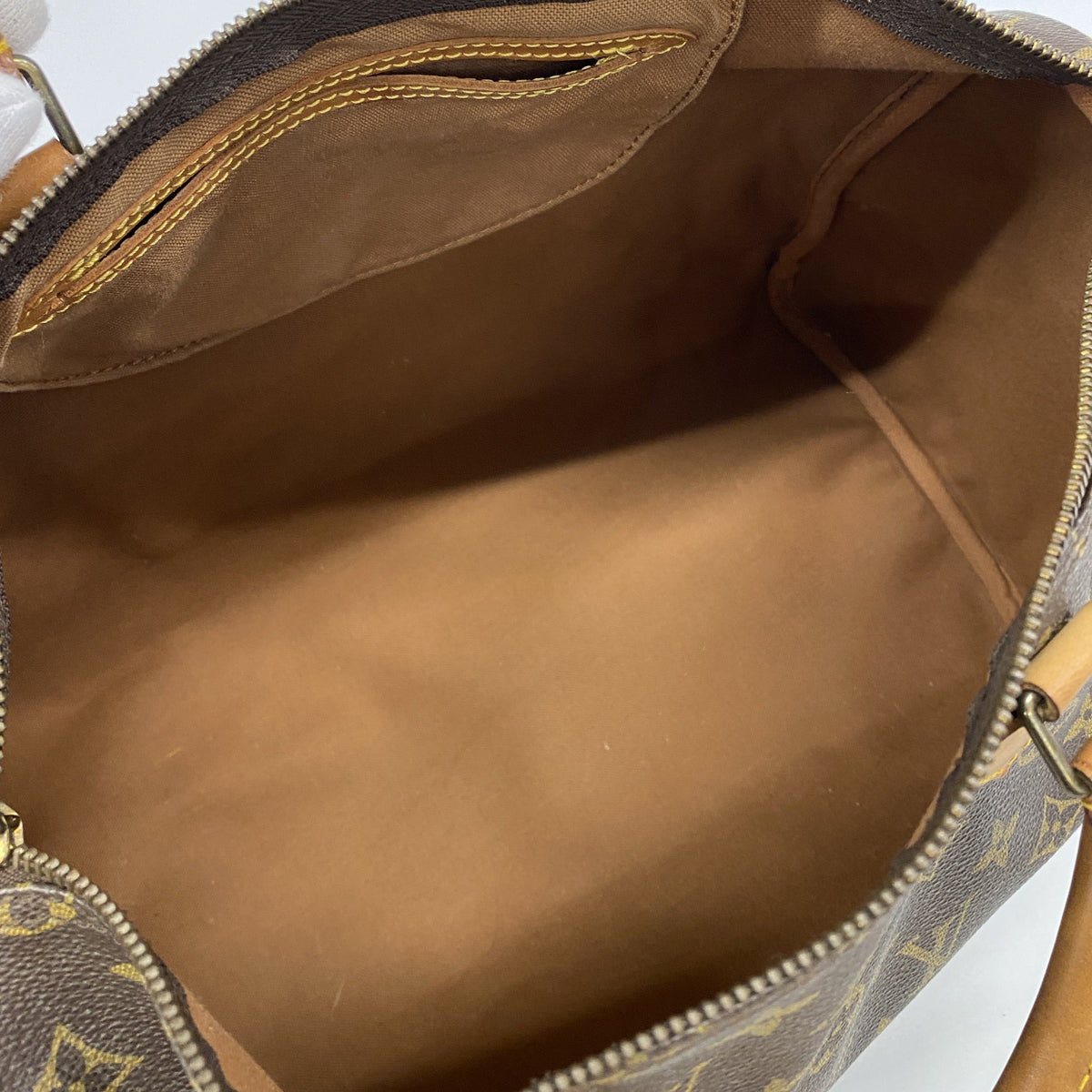 【6he4574】ルイヴィトン ハンドバッグ モノグラム スピーディ35 M41107 ブラウン【中古】レディース