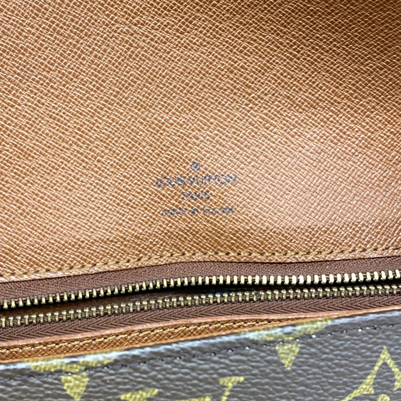 【6he4577】ルイヴィトン ショルダーバッグ モノグラム サンクルーGM M51242 ブラウン【中古】レディース