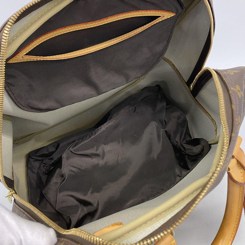 【6he4582-h】ルイヴィトン ボストンバッグ モノグラム エヴァジオン M41443 ブラウン【中古】メンズ レディース ユニセックス