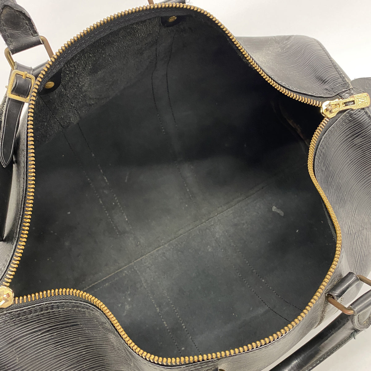 【6he4583-h】ルイヴィトン ボストンバッグ エピ キーポル45 M59152 ノワール【中古】メンズ レディース ユニセックス