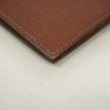 【6he4594】エルメス 長財布 ベアン シェブルミゾル マロン シルバー金具 □I刻印【中古】メンズ レディース ユニセックス