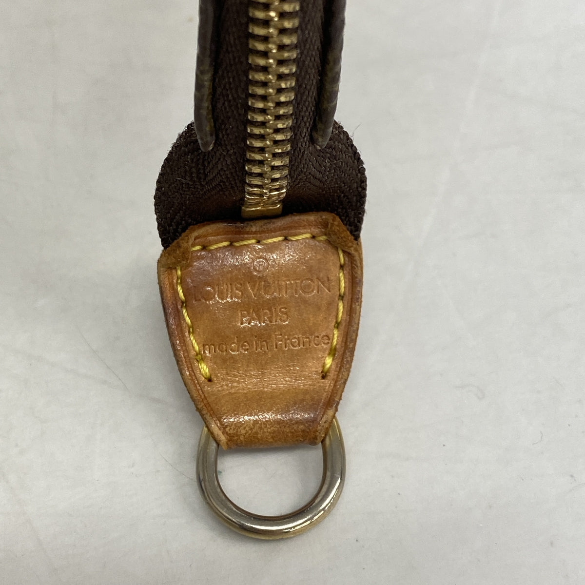 【6he4604】ルイヴィトン ポーチ モノグラム ポシェットアクセソワール M51980 ブラウン【中古】レディース