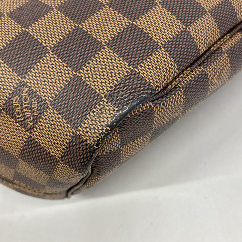 【6he4608】ルイヴィトン トートバッグ ダミエ ネヴァーフルMM N51105 エベヌ【中古】レディース