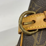 【6he4609】ルイヴィトン トートバッグ モノグラム バティニョールオリゾンタル M51154 ブラウン【中古】レディース