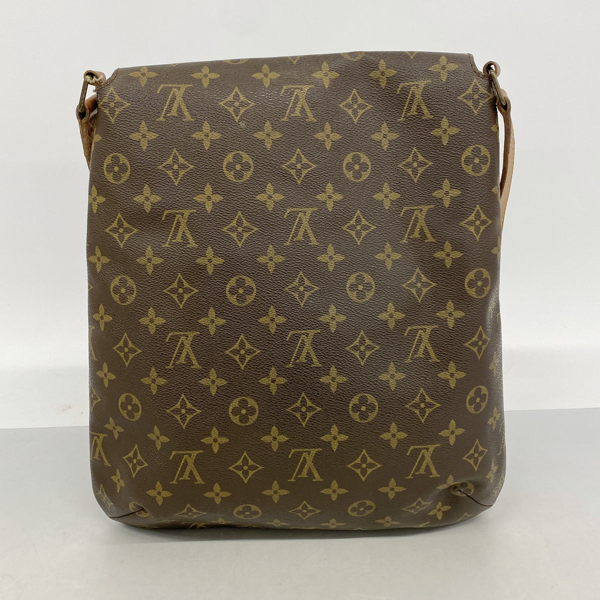 【6he4612】ルイヴィトン ショルダーバッグ モノグラム ミュゼット M51256 ブラウン【中古】レディース