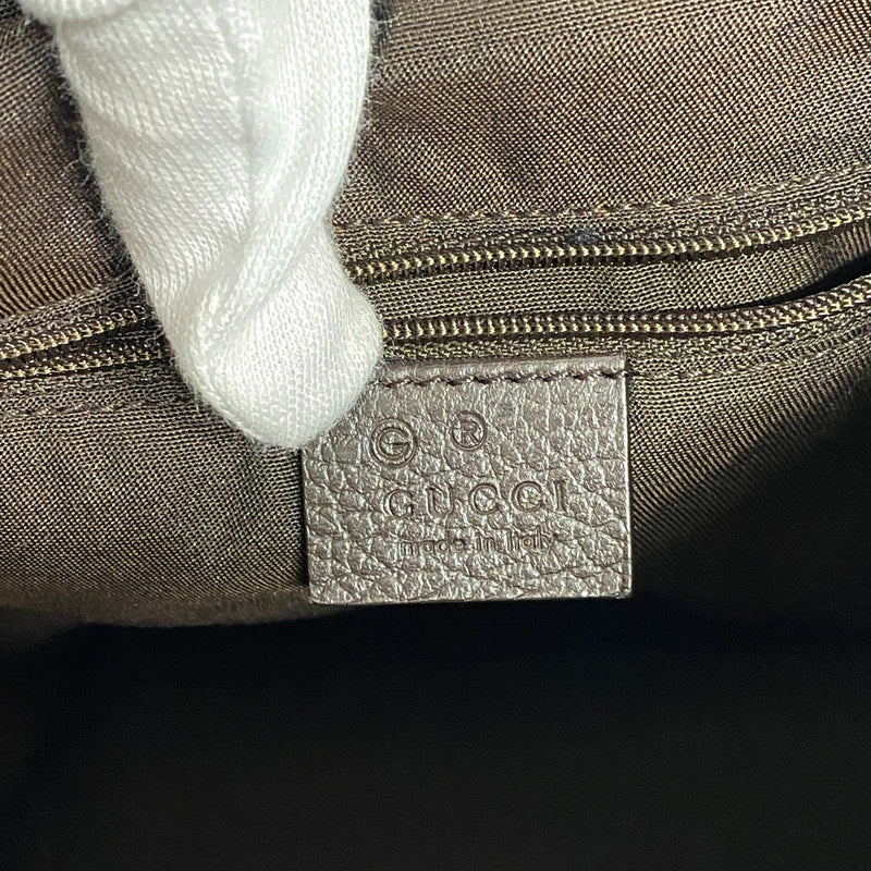 【6he4613-k】グッチ ショルダーバッグ GGキャンバス 364843 キャンバス ブラウン ゴールド金具【中古】レディース