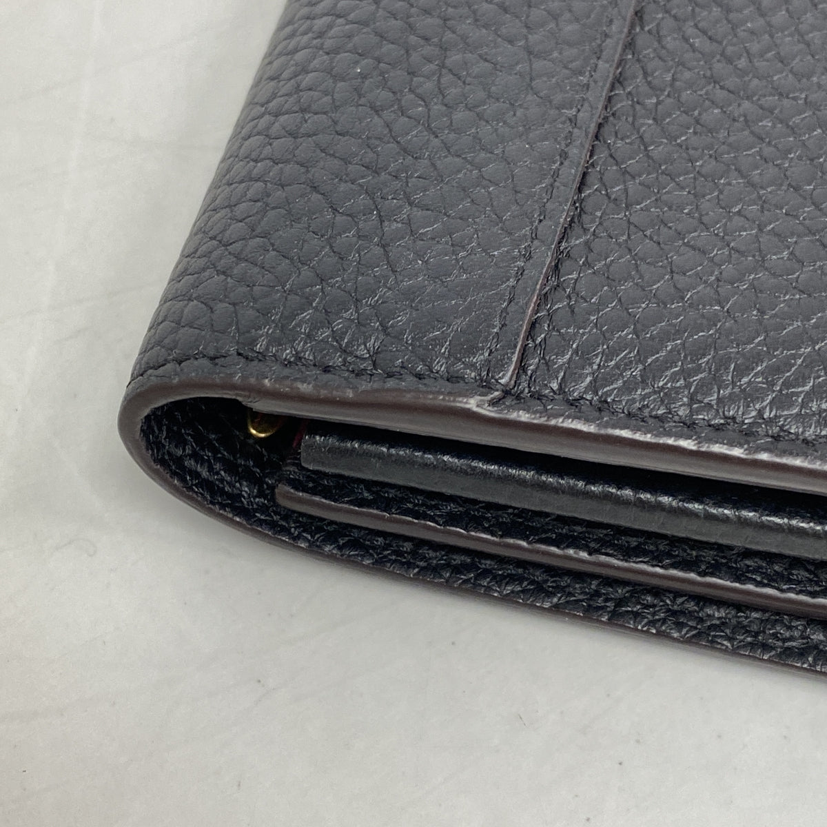 【6he4620-k】ルイヴィトン 長財布 トリヨン ポルトフォイユ カプシーヌ M61248 ノワール【中古】レディース