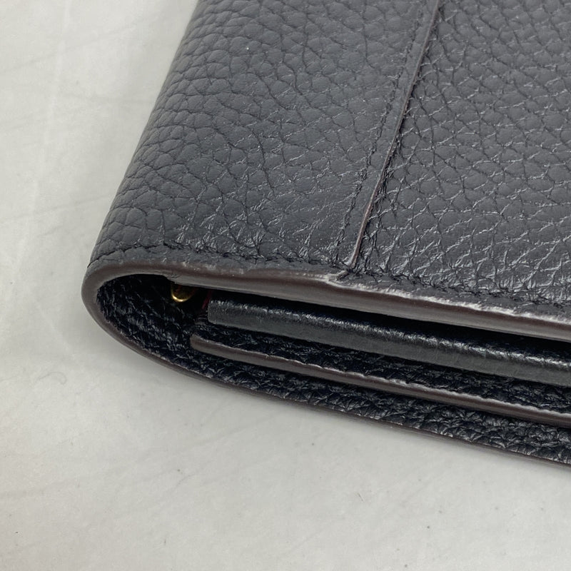 【6he4620-k】ルイヴィトン 長財布 トリヨン ポルトフォイユ カプシーヌ M61248 ノワール【中古】レディース