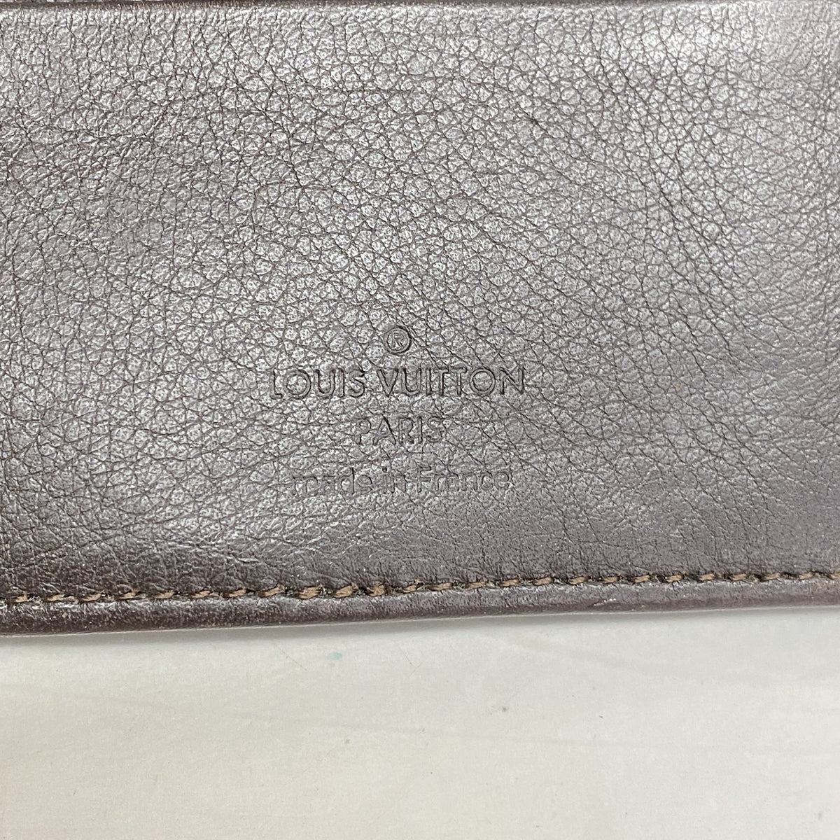 【6he4621-k】ルイヴィトン 三つ折り長財布 マヒナ ポルトフォイユアメリア M95968 ショコラ【中古】レディース