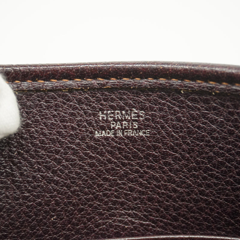 【6he4630】エルメス ショルダーバッグ エヴリン1GM アマゾニア ダークブラウン シルバー金具 □C刻印【中古】レディース