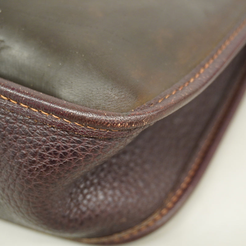 【6he4630】エルメス ショルダーバッグ エヴリン1GM アマゾニア ダークブラウン シルバー金具 □C刻印【中古】レディース