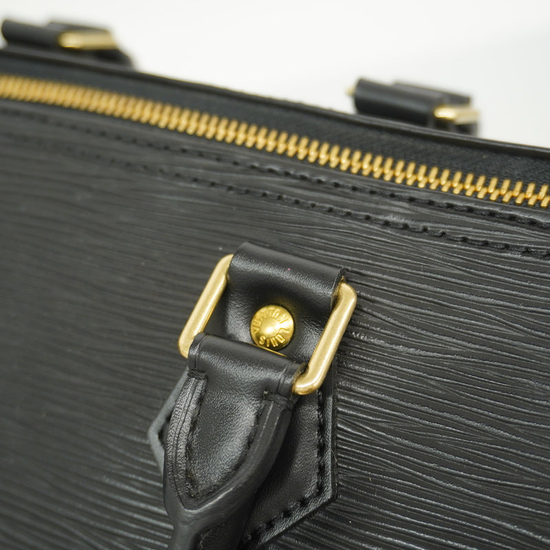 【6he4636】ルイヴィトン ハンドバッグ エピ スピーディ25 M59032 ノワール【中古】レディース