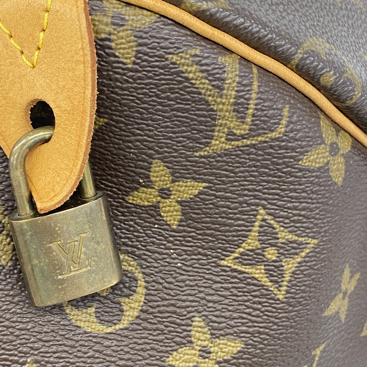【6he4638】ルイヴィトン ハンドバッグ モノグラム スピーディ40 M41106 ブラウン【中古】レディース