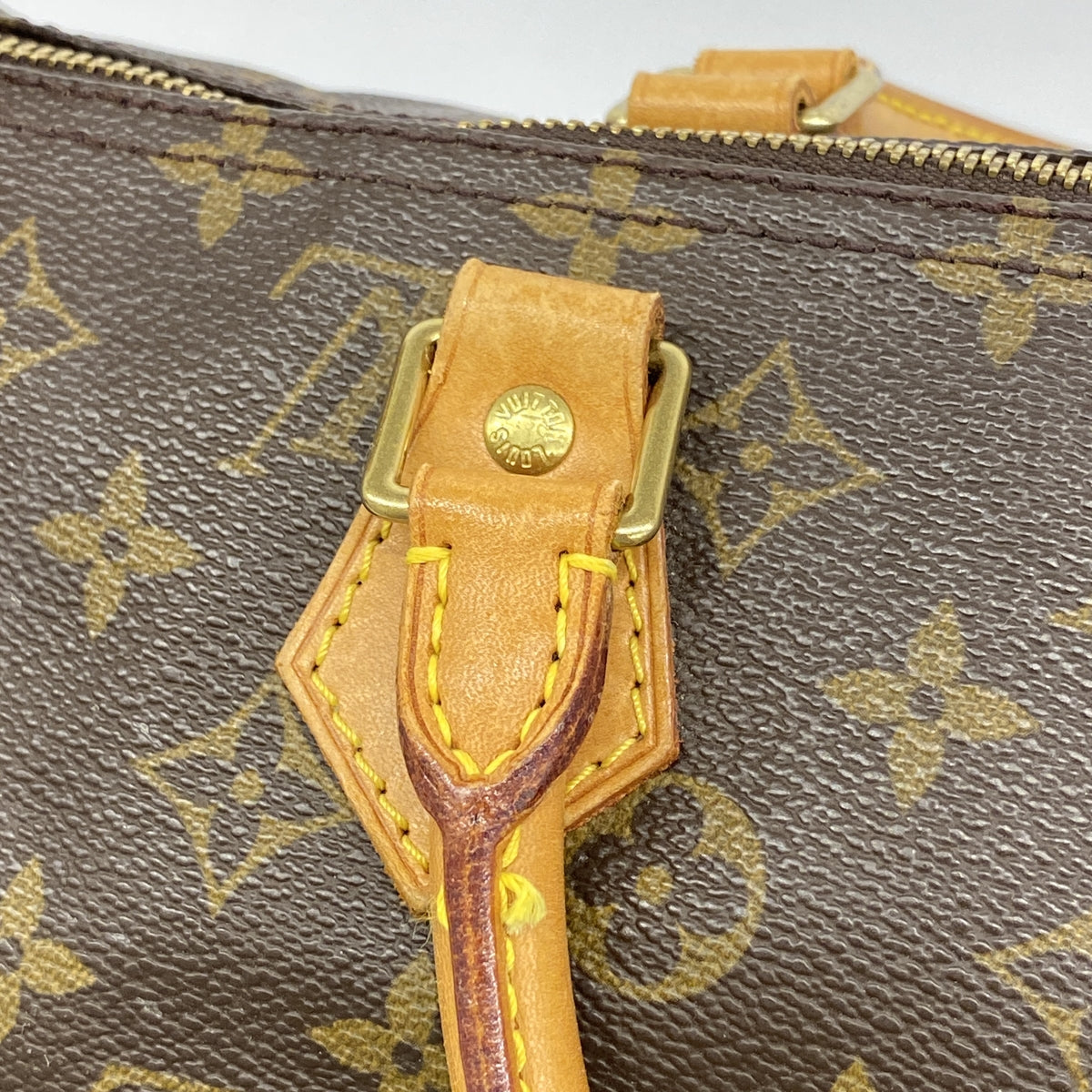 【6he4638】ルイヴィトン ハンドバッグ モノグラム スピーディ40 M41106 ブラウン【中古】レディース