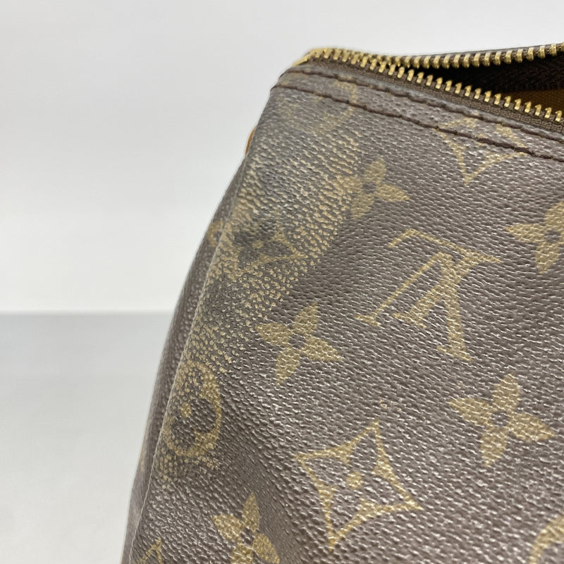 【6he4639】ルイヴィトン ハンドバッグ モノグラム スピーディ35 M41107 ブラウン【中古】レディース