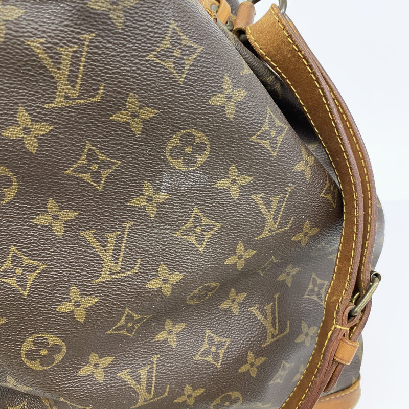 【6he4643】ルイヴィトン ショルダーバッグ モノグラム ノエ M42224 ブラウン【中古】レディース