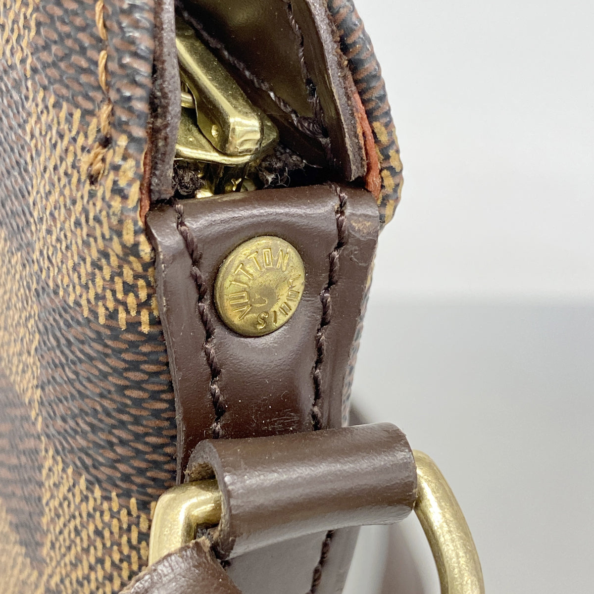 【6he4644】ルイヴィトン ショルダーバッグ ダミエ ドルーオ N51290 エベヌ SPO【中古】レディース