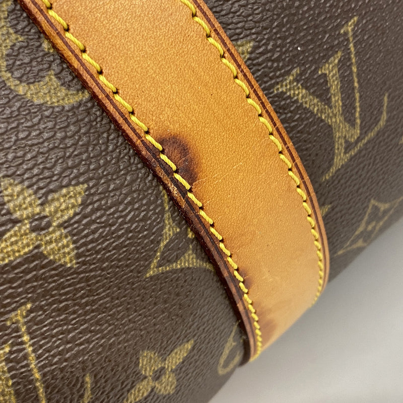 【6he4648】ルイヴィトン ボストンバッグ モノグラム キーポル50 M41426 ブラウン【中古】メンズ レディース ユニセックス