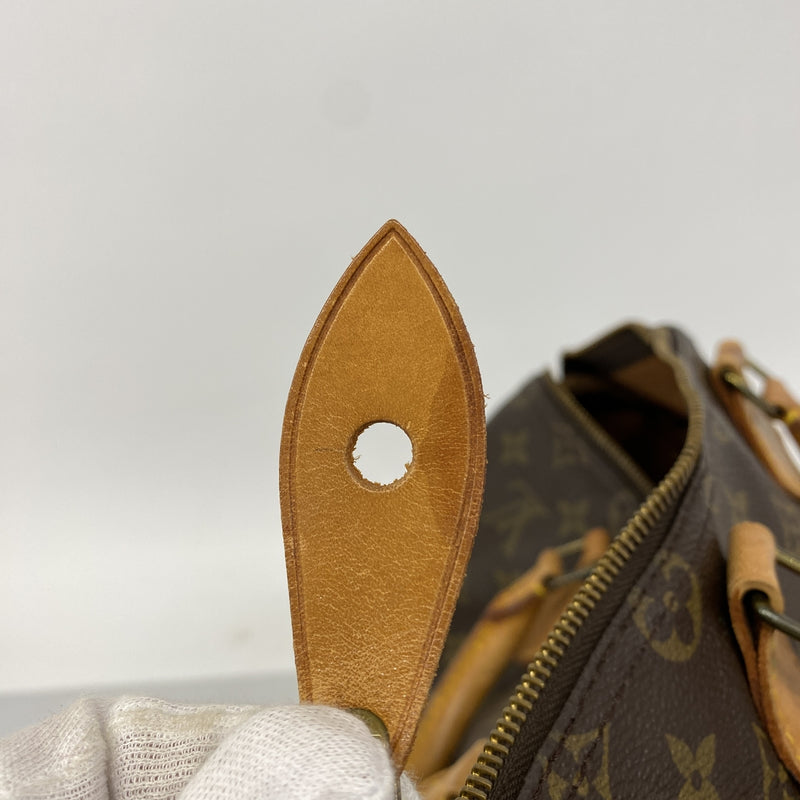 【6he4649】ルイヴィトン ハンドバッグ モノグラム スピーディ35 M41107 ブラウン【中古】レディース