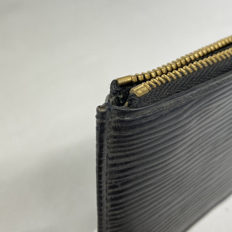 【6he4652】ルイヴィトン コインケース エピ ポシェットクレ M63802 ノワール【中古】メンズ レディース ユニセックス