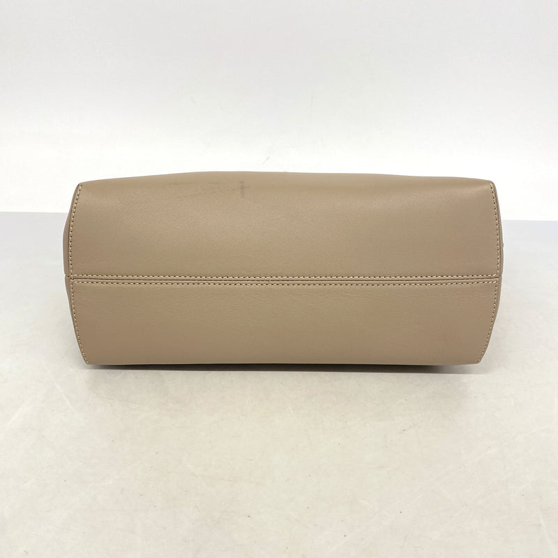 【6he4657】フェンディ ハンドバッグ バイザウェイ レザー グレー シルバー金具 2wayバック【中古】レディース