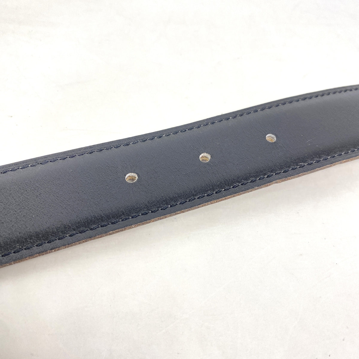 【6he4660】エルメス ベルト コンスタンスベルト ボックスカーフ トリヨンクレマンス ブラック ナチュラル シルバー金具 □H刻印【中古】メンズ レディース ユニセックス