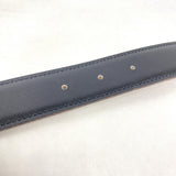 【6he4660】エルメス ベルト コンスタンスベルト ボックスカーフ トリヨンクレマンス ブラック ナチュラル シルバー金具 □H刻印【中古】メンズ レディース ユニセックス