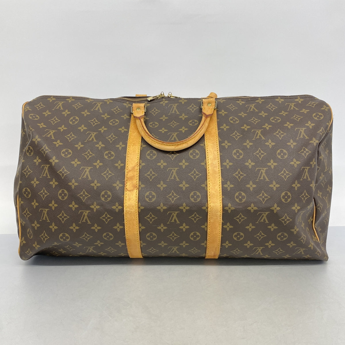 【6he4661】ルイヴィトン ボストンバッグ モノグラム キーポル60 M41422 ブラウン【中古】メンズ レディース ユニセックス