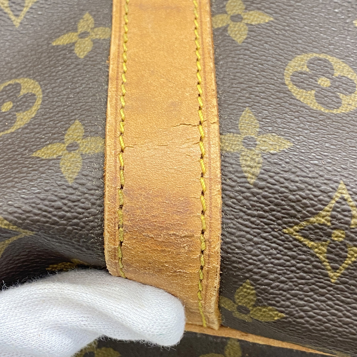 【6he4662】ルイヴィトン ボストンバッグ モノグラム キーポルバンドリエール60 M41412 ブラウン【中古】メンズ レディース ユニセックス