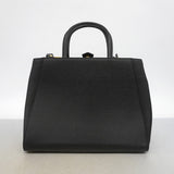 【6he4667】フェンディ ハンドバッグ トゥージュール レザー ブラック ゴールド金具 2wayバッグ【中古】レディース