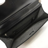 【6he4669】サルヴァトーレフェラガモ ブリーフケース ガンチーニ レザー ブラック シルバー金具【中古】メンズ