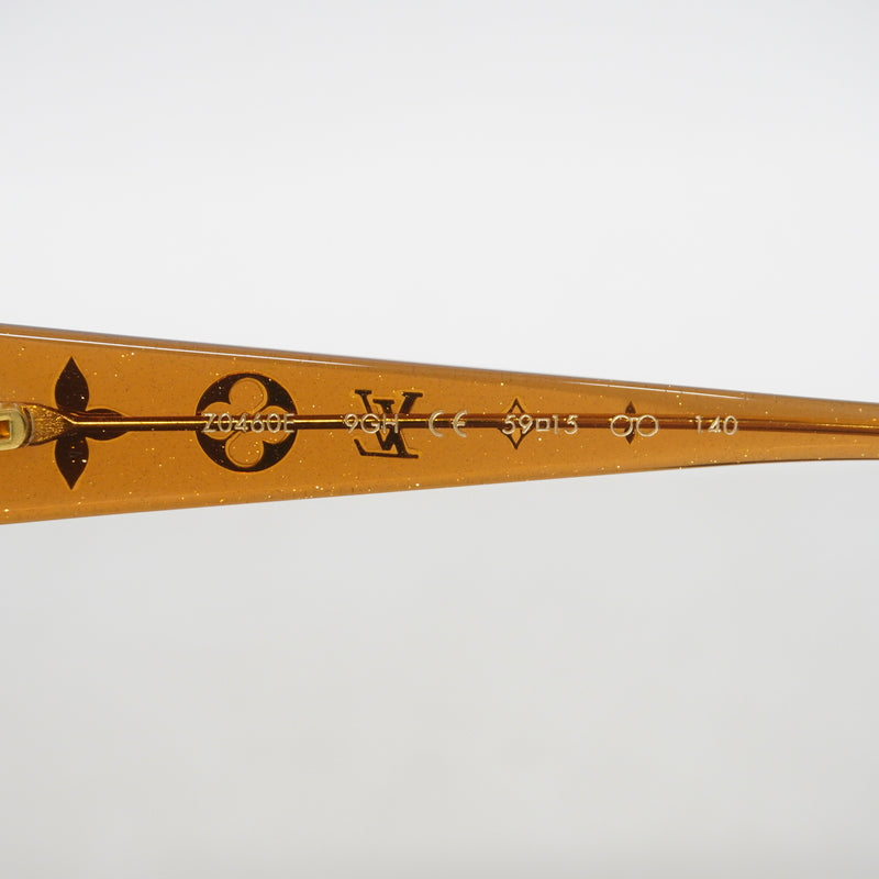 【6he4675】ルイヴィトン サングラス オプセシオンGM Z0460E ブラウン【中古】レディース