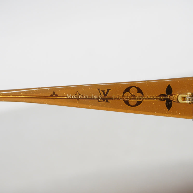 【6he4675】ルイヴィトン サングラス オプセシオンGM Z0460E ブラウン【中古】レディース