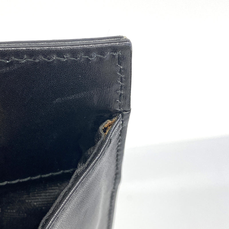 【6he4678】サルヴァトーレフェラガモ ハンドバッグ ヴァラ レザー ブラック ゴールド金具【中古】レディース