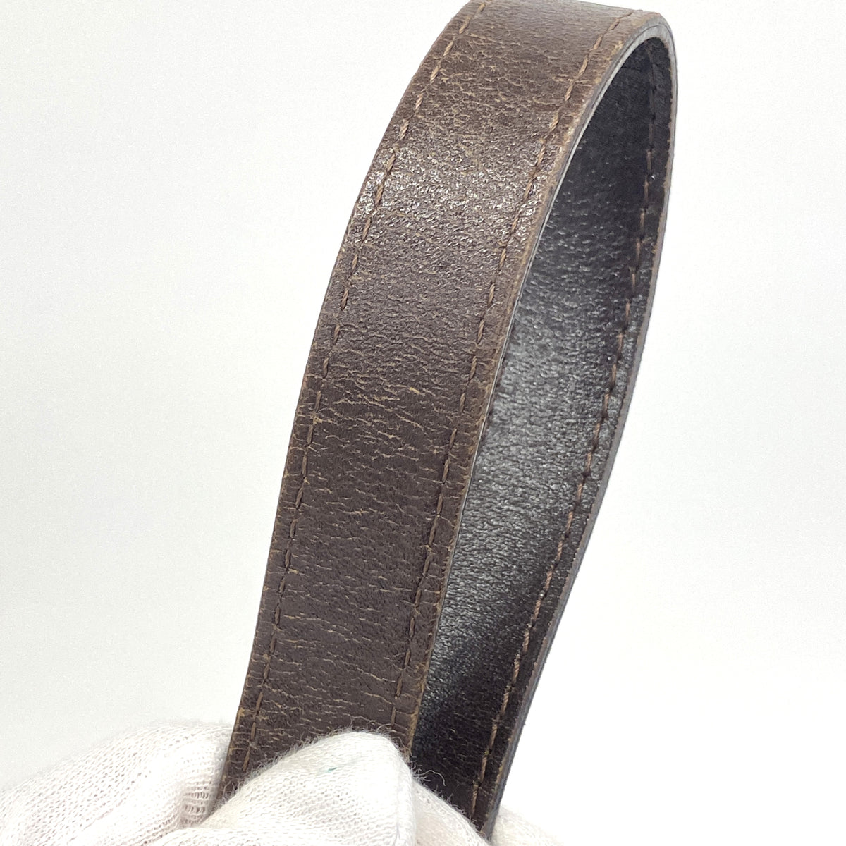 【6he4681】フェンディ ハンドバッグ ズッカ マンマバケット ナイロンキャンバス ブラウン シルバー金具【中古】レディース