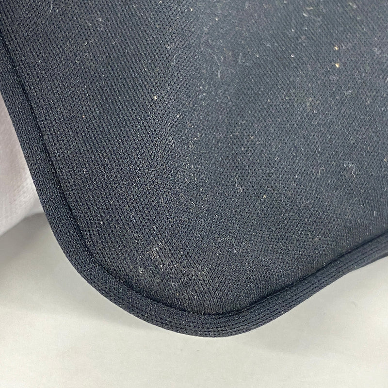 【6he4684】フェンディ ハンドバッグ ナイロン ブラック シルバー金具【中古】レディース