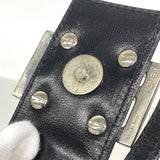 【6he4684】フェンディ ハンドバッグ ナイロン ブラック シルバー金具【中古】レディース