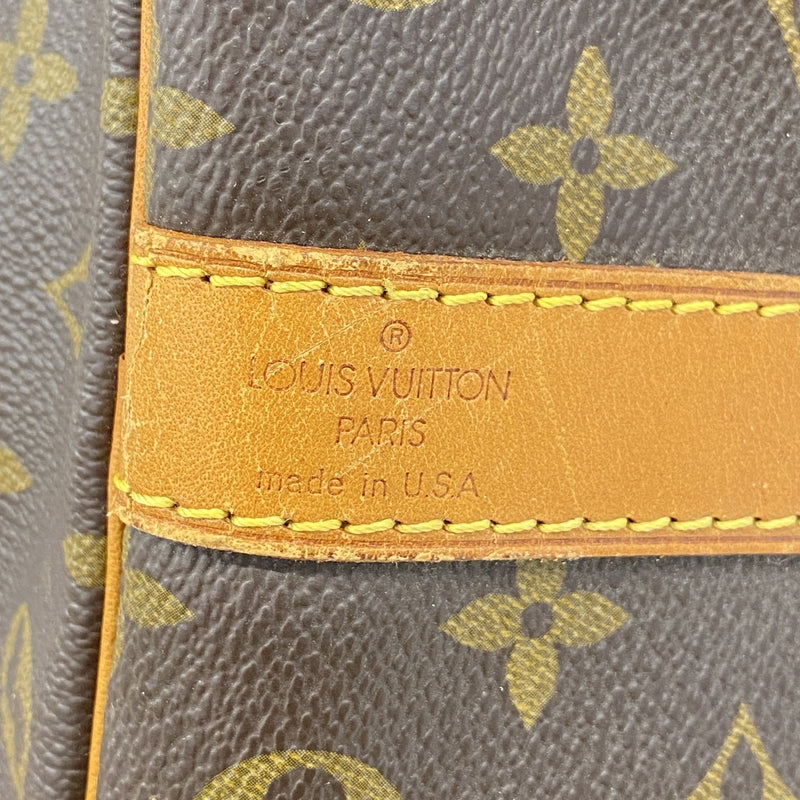 【6he4685】ルイヴィトン ボストンバッグ モノグラム キーポルバンドリエール60 M41416 ブラウン【中古】メンズ レディース ユニセックス