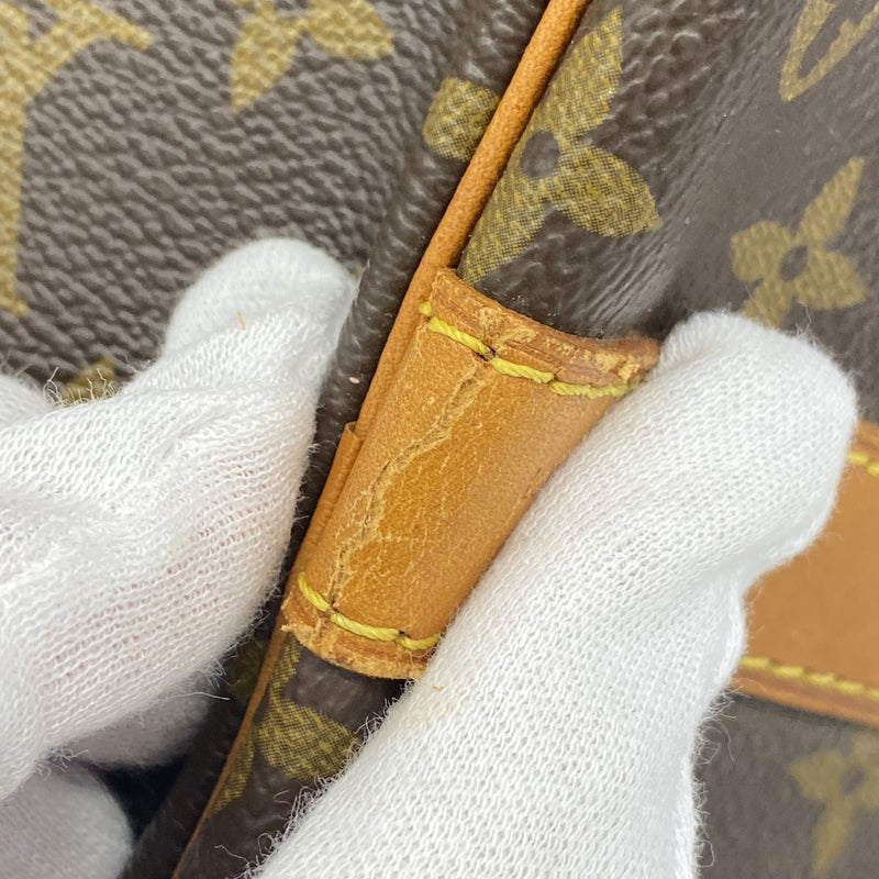 【6he4685】ルイヴィトン ボストンバッグ モノグラム キーポルバンドリエール60 M41416 ブラウン【中古】メンズ レディース ユニセックス