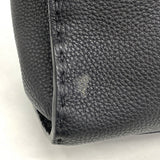 【6he4687】フェンディ ハンドバッグ モンスター セレリア ピーカブー レザー ブラック シルバー金具 2wayバッグ【中古】メンズ