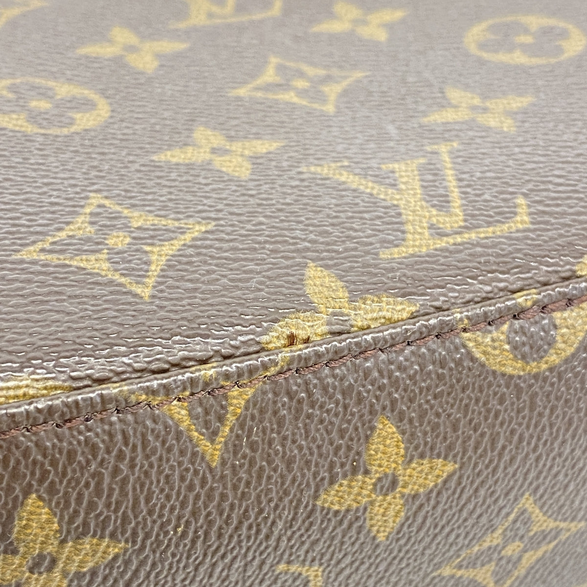【6he4692】ルイヴィトン ハンドバッグ モノグラム スポンティーニ M47500 ブラウン 2wayバッグ【中古】レディース