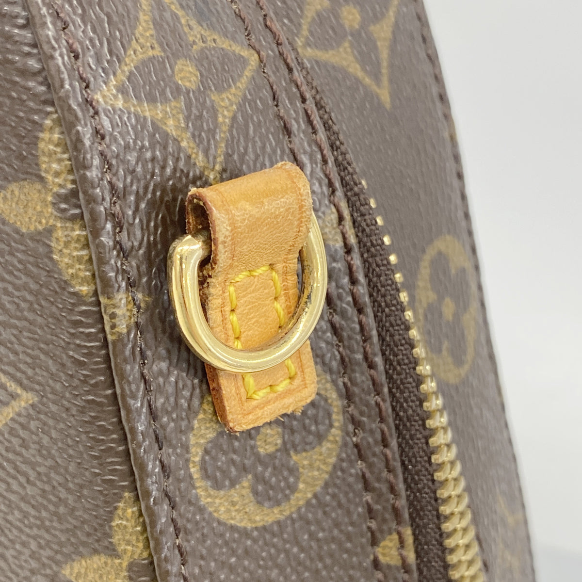 【6he4692】ルイヴィトン ハンドバッグ モノグラム スポンティーニ M47500 ブラウン 2wayバッグ【中古】レディース